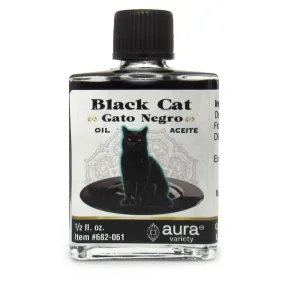 1/2 oz Aura Spiritual Oil - Black Cat (Gato Negro)