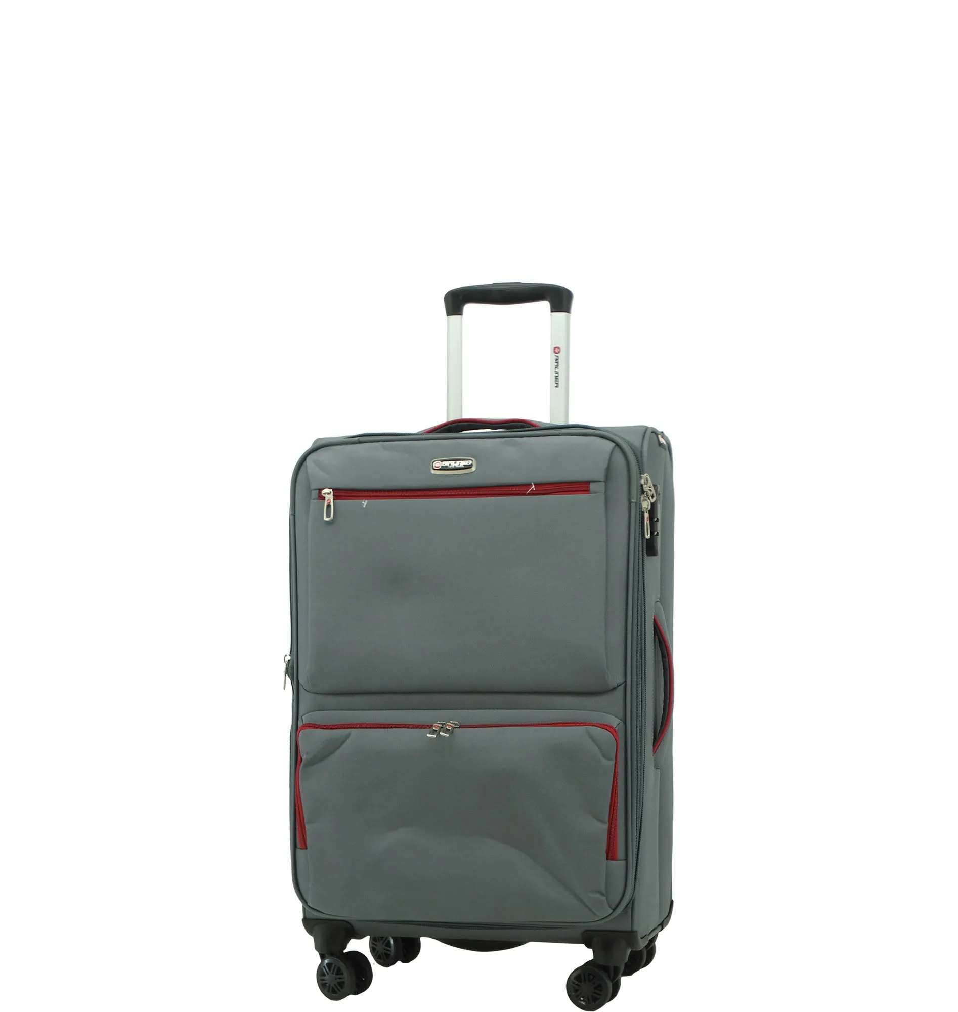 1780GR2, Airliner, Small Suitcase 20'' - Grey