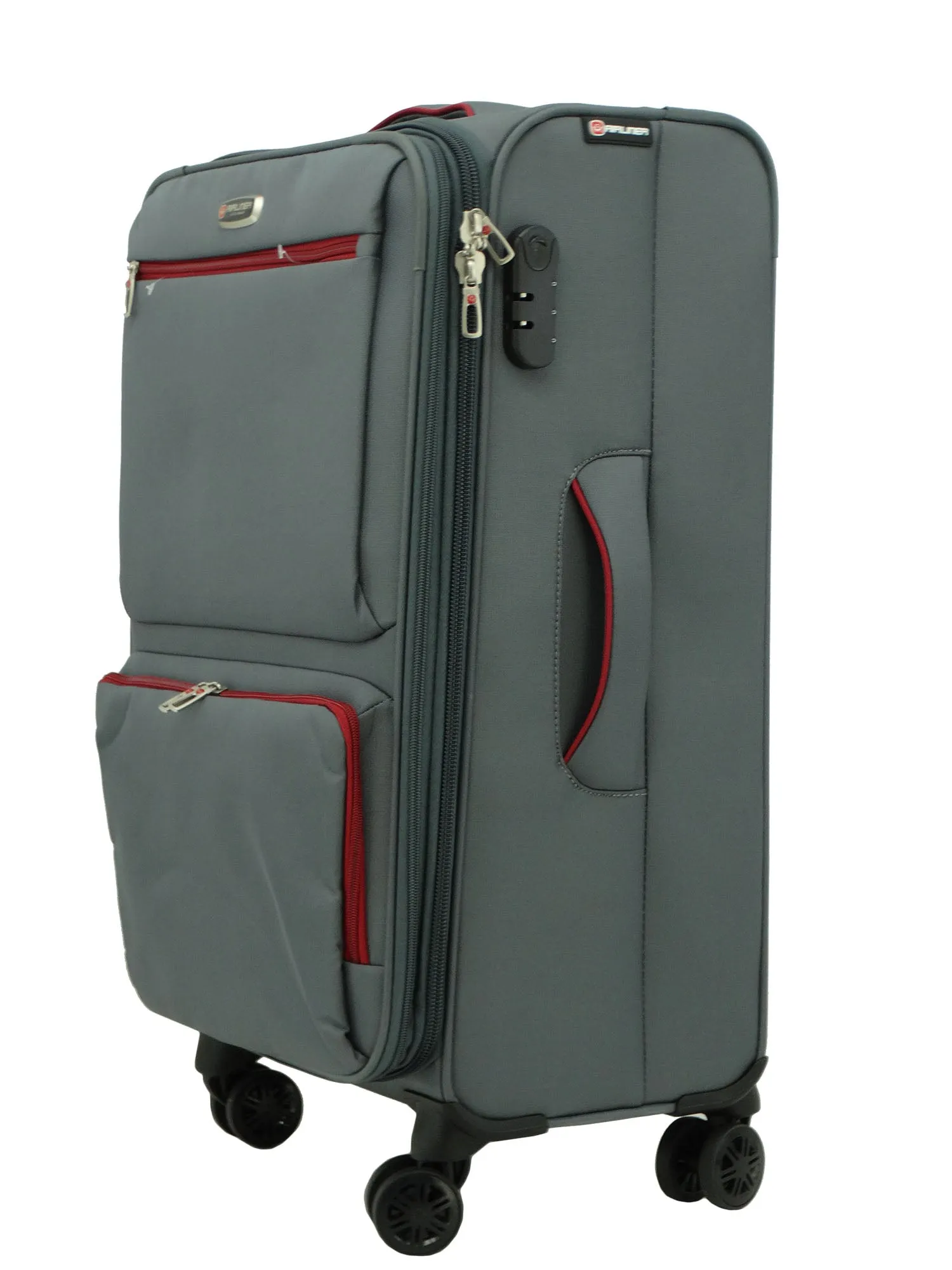 1780GR2, Airliner, Small Suitcase 20'' - Grey