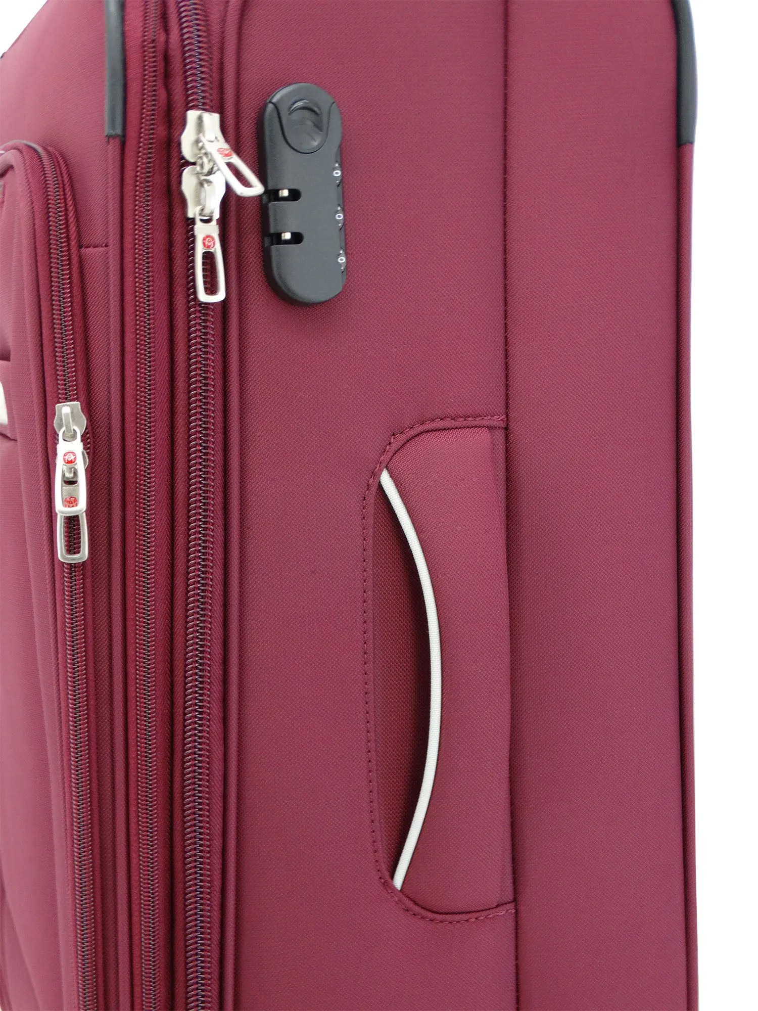 1784BG1, Airliner, Medium Suitcase 24" - Burgundy