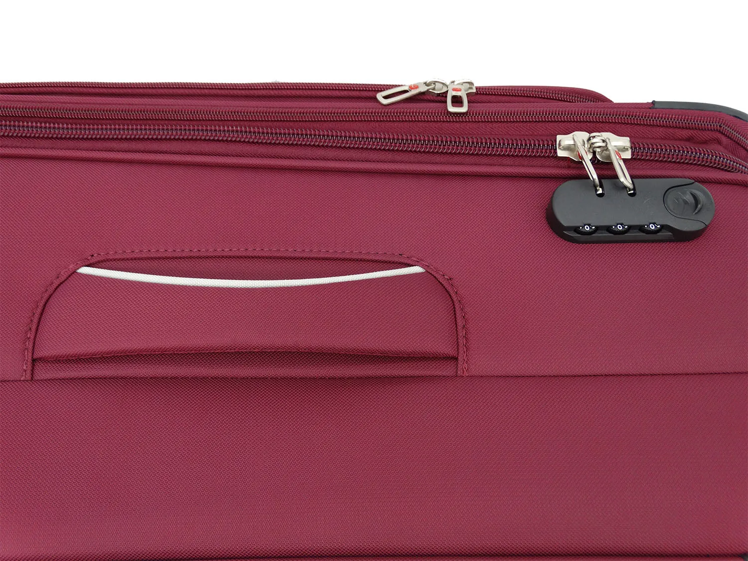 1784BG1, Airliner, Medium Suitcase 24" - Burgundy