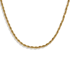 2mm Rope Chain Necklace