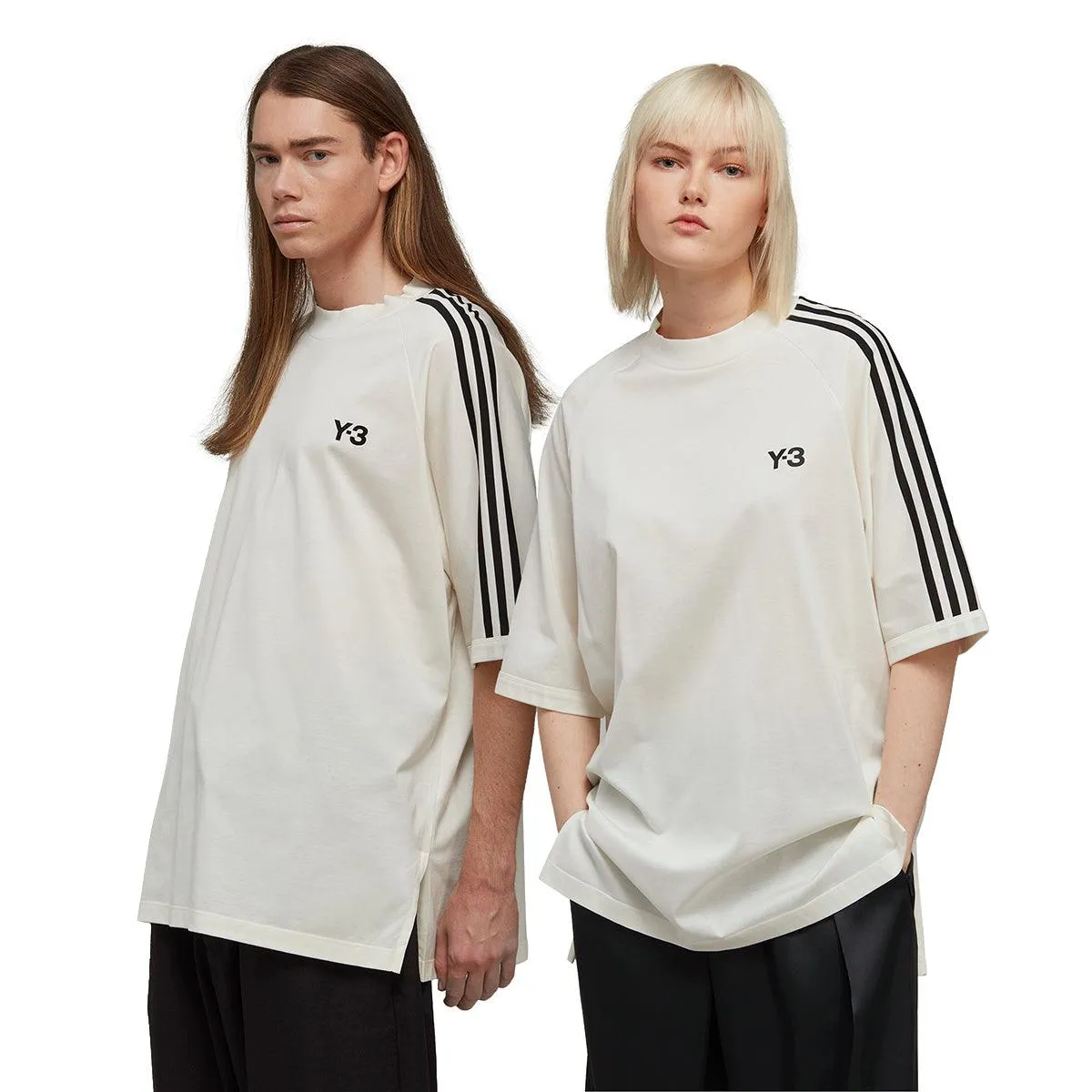 3 Stripes Tee 'Off White'