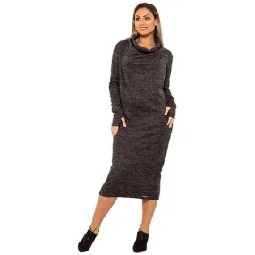 5XL 6XL Plus Size Women's High Neck Long Sleeve for Autumn Winter