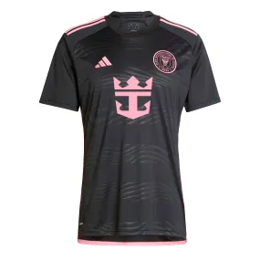 adidas Men's Inter Miami 2024/25 Away Jersey Black/Bliss Pink