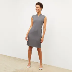 Aditi Dress - Recycled WonderTex :: Steel Gray