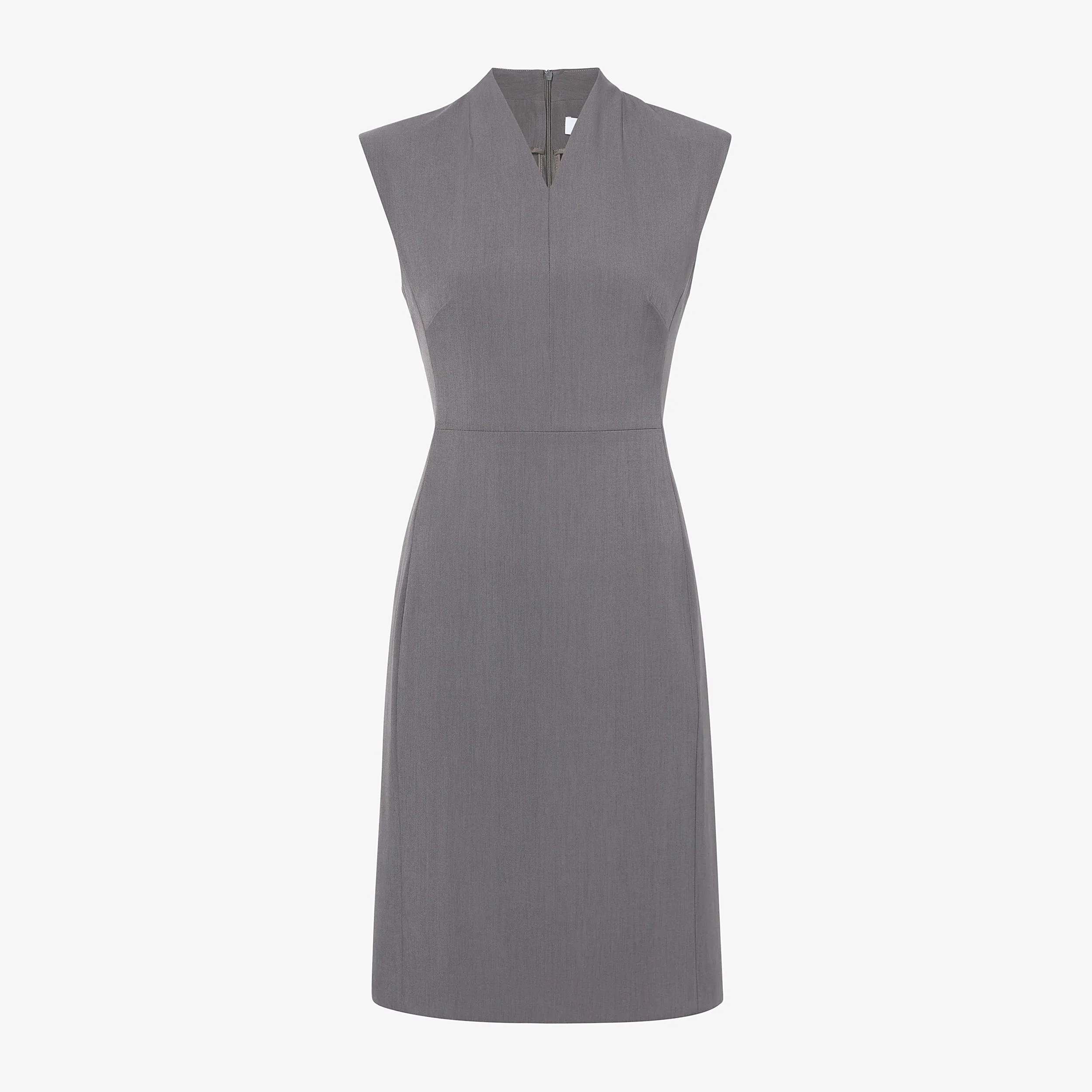 Aditi Dress - Recycled WonderTex :: Steel Gray