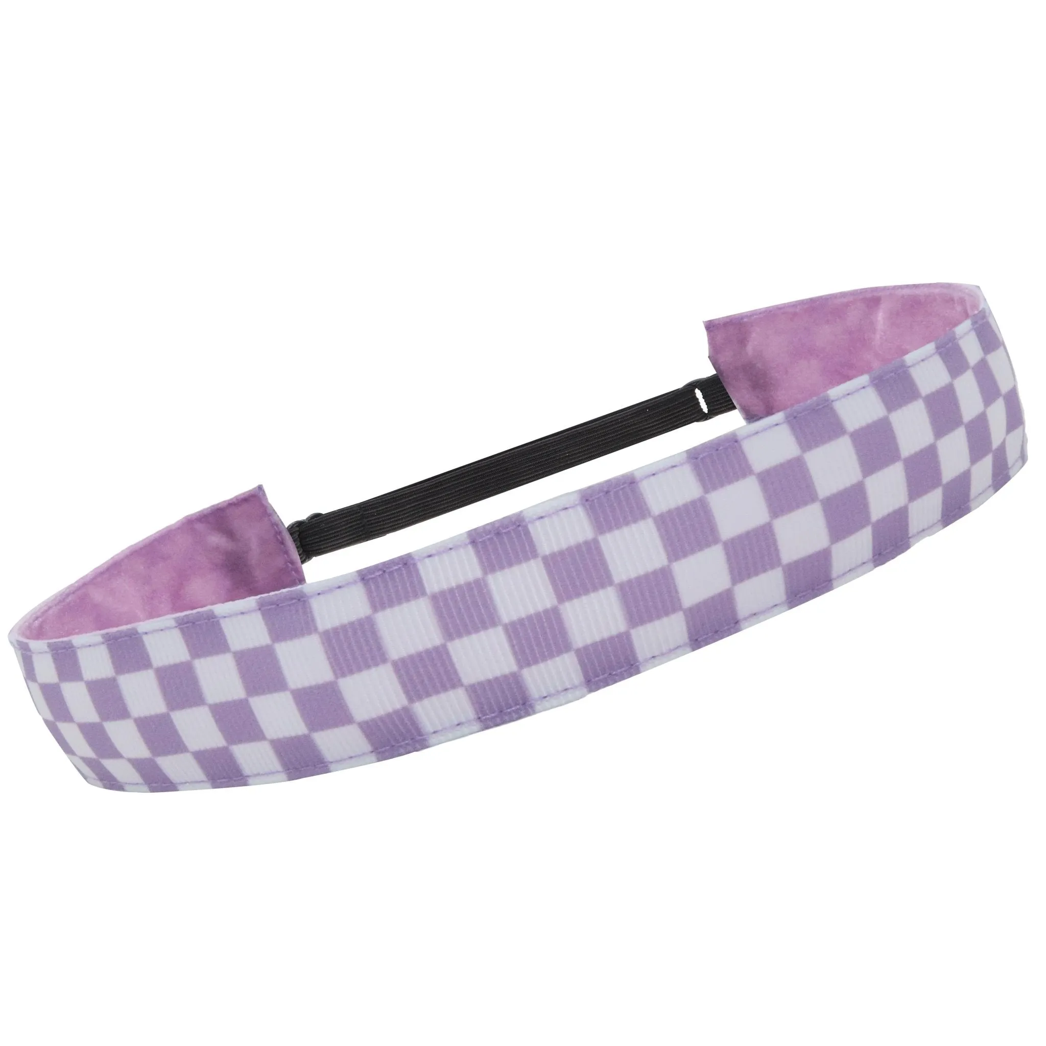 Adjustable No Slip Checkerboard Headband