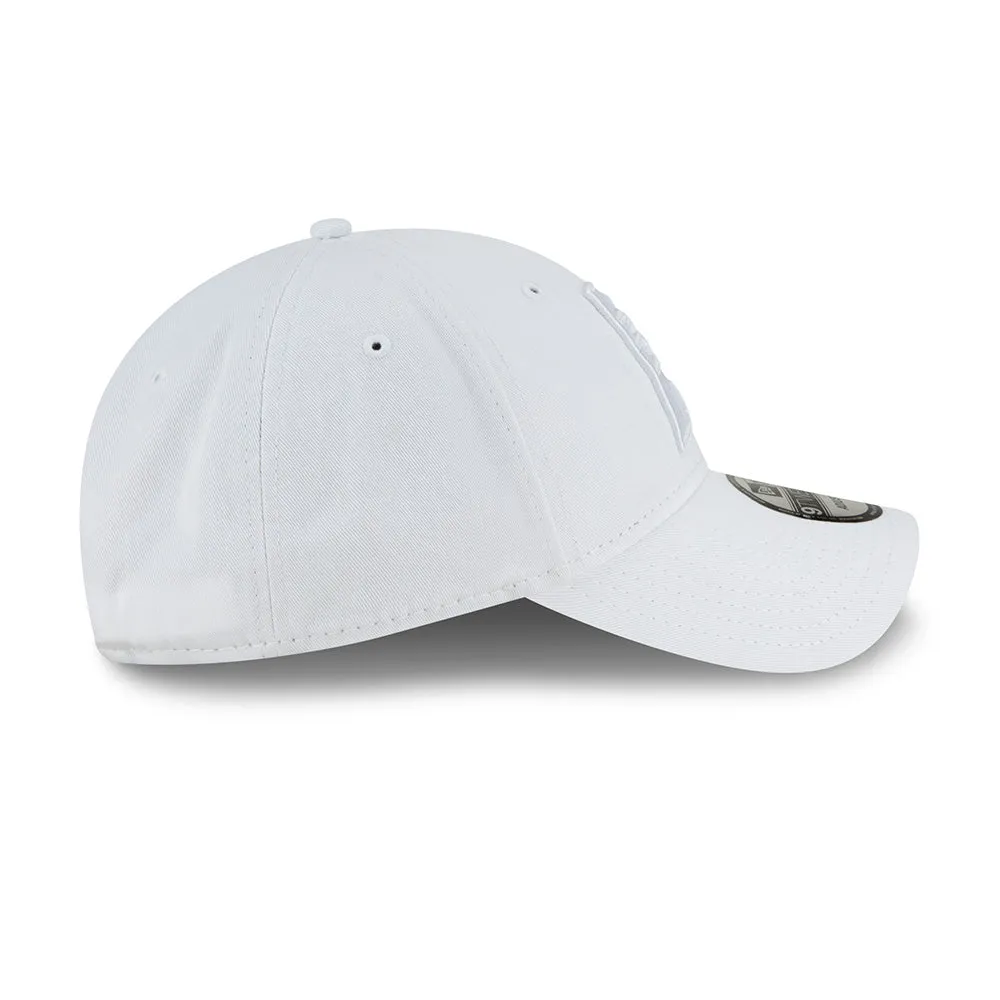 Adult Indiana Pacers Tonal Primary Logo Core Classic Tonal 9Twenty Hat in White by New Era