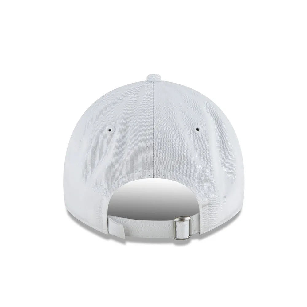 Adult Indiana Pacers Tonal Primary Logo Core Classic Tonal 9Twenty Hat in White by New Era