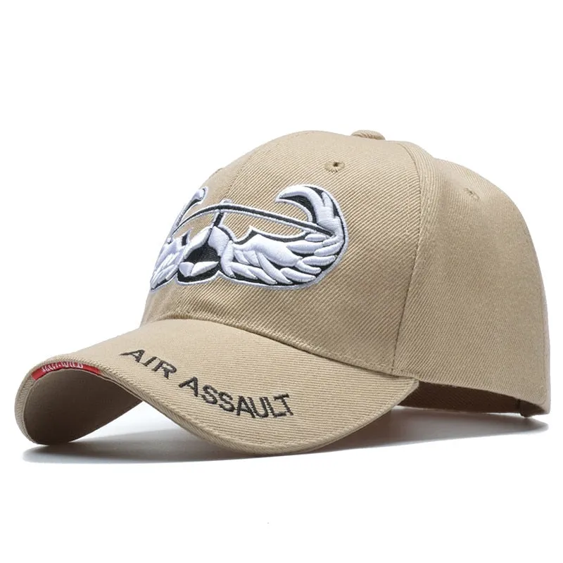 Air Assault Army Cap Mens Tactical Pattern Cap Cotton Baseball Cap Men Women Snapback Bone Masculino Tactical Cap