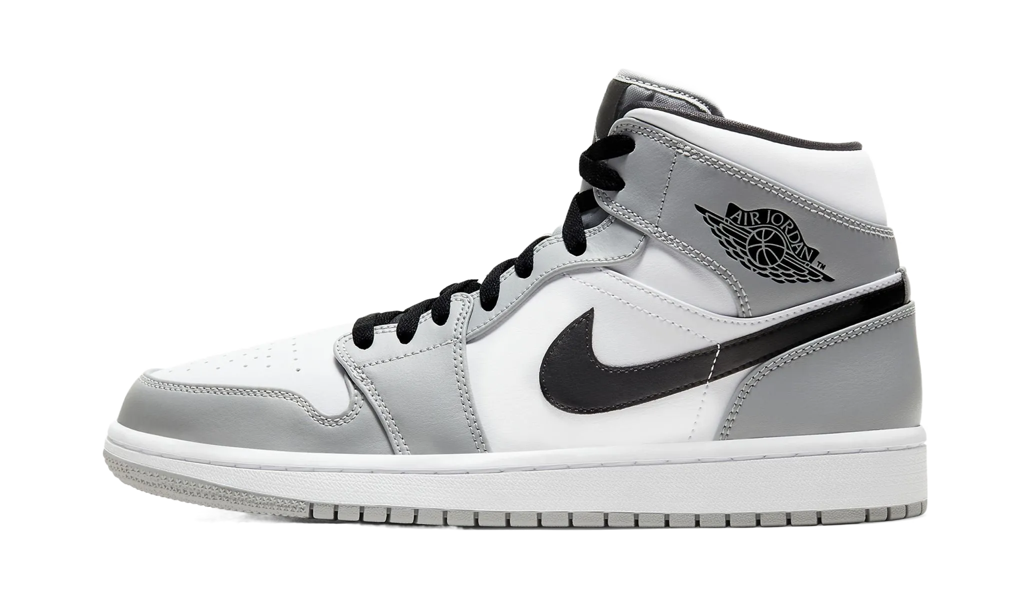 Air Jordan 1 Mid "Light Smoke Grey"