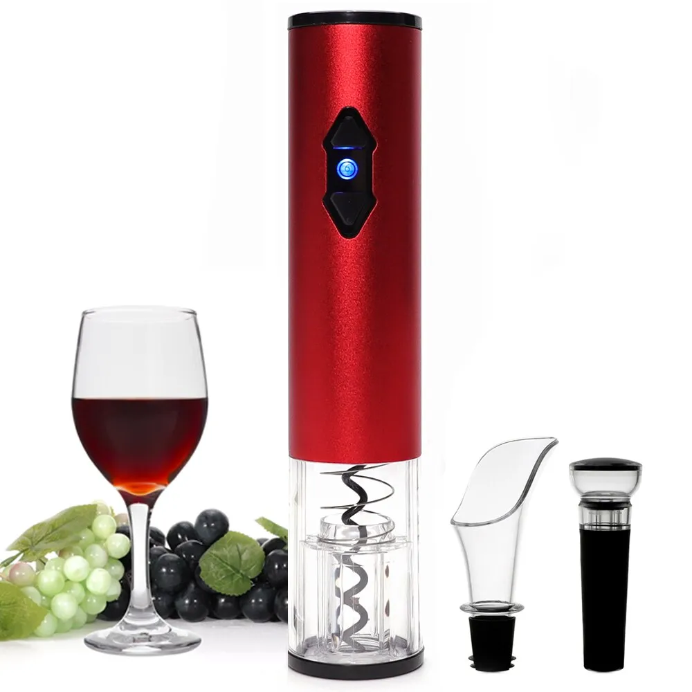 Automatic Electric Wine Bottle Corkscrew Opener