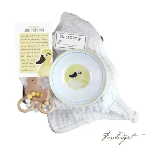 BABY BOWL, TEETHER DUCK G/SET