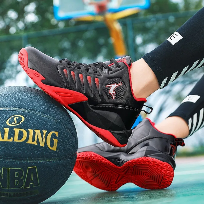 Basketball Sneakers Non-Slip Cushioning Breathable Sports Shoes