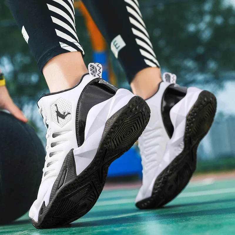 Basketball Sneakers Non-Slip Cushioning Breathable Sports Shoes