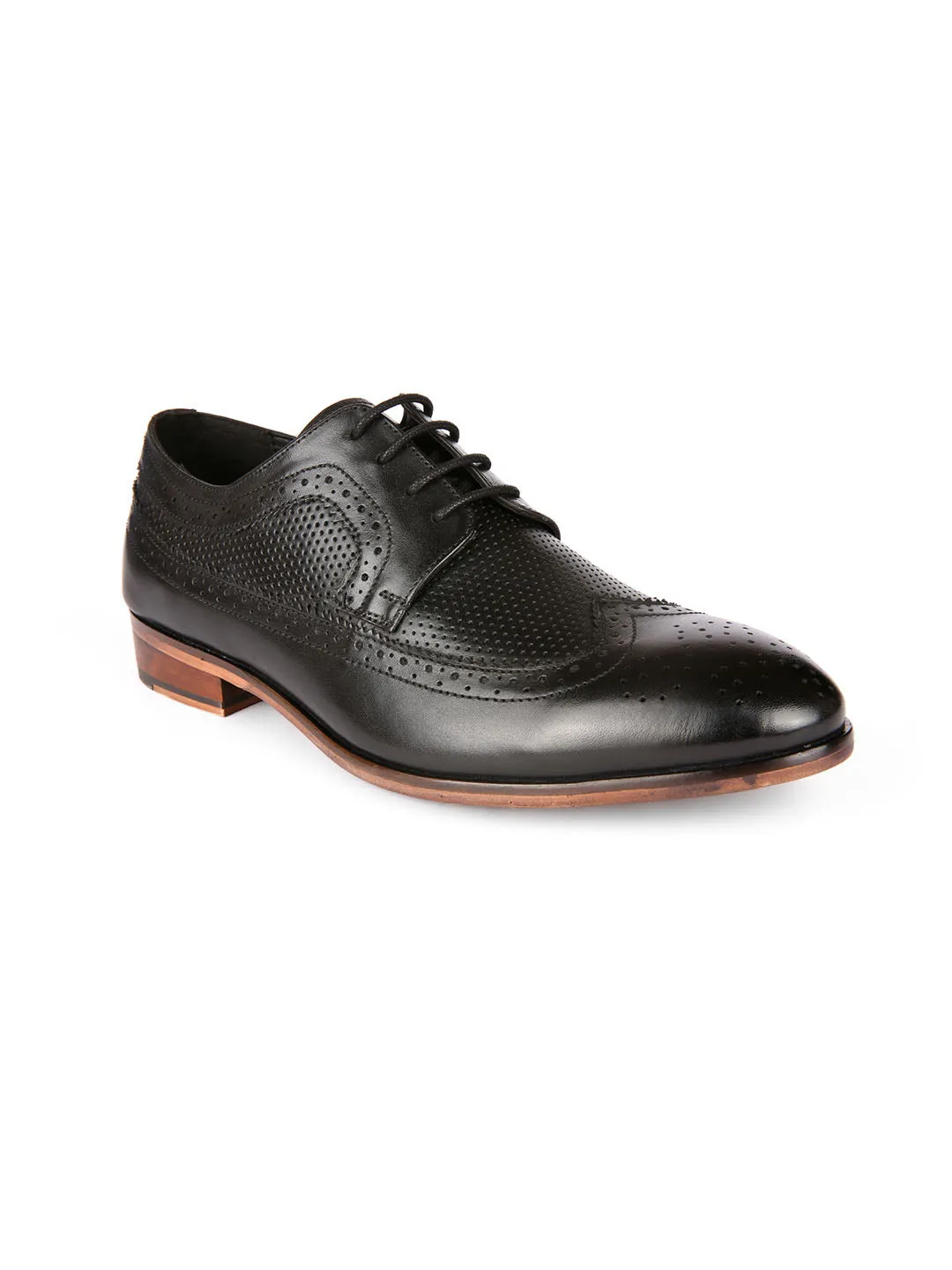 Bastian Black Brogues