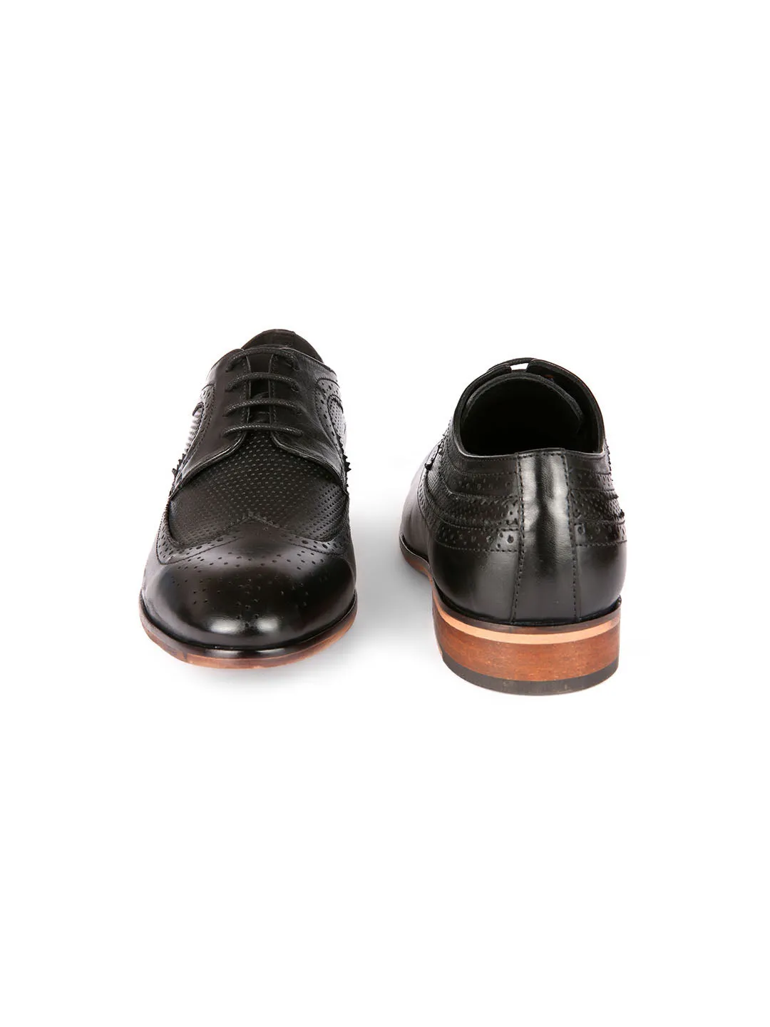 Bastian Black Brogues