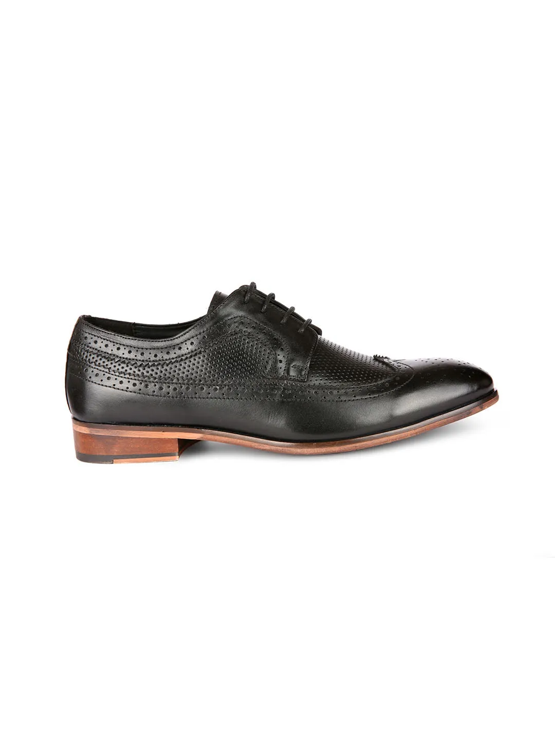 Bastian Black Brogues