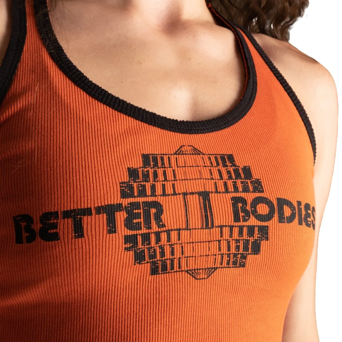 Better Bodies Old School Rib T-Back - Flame