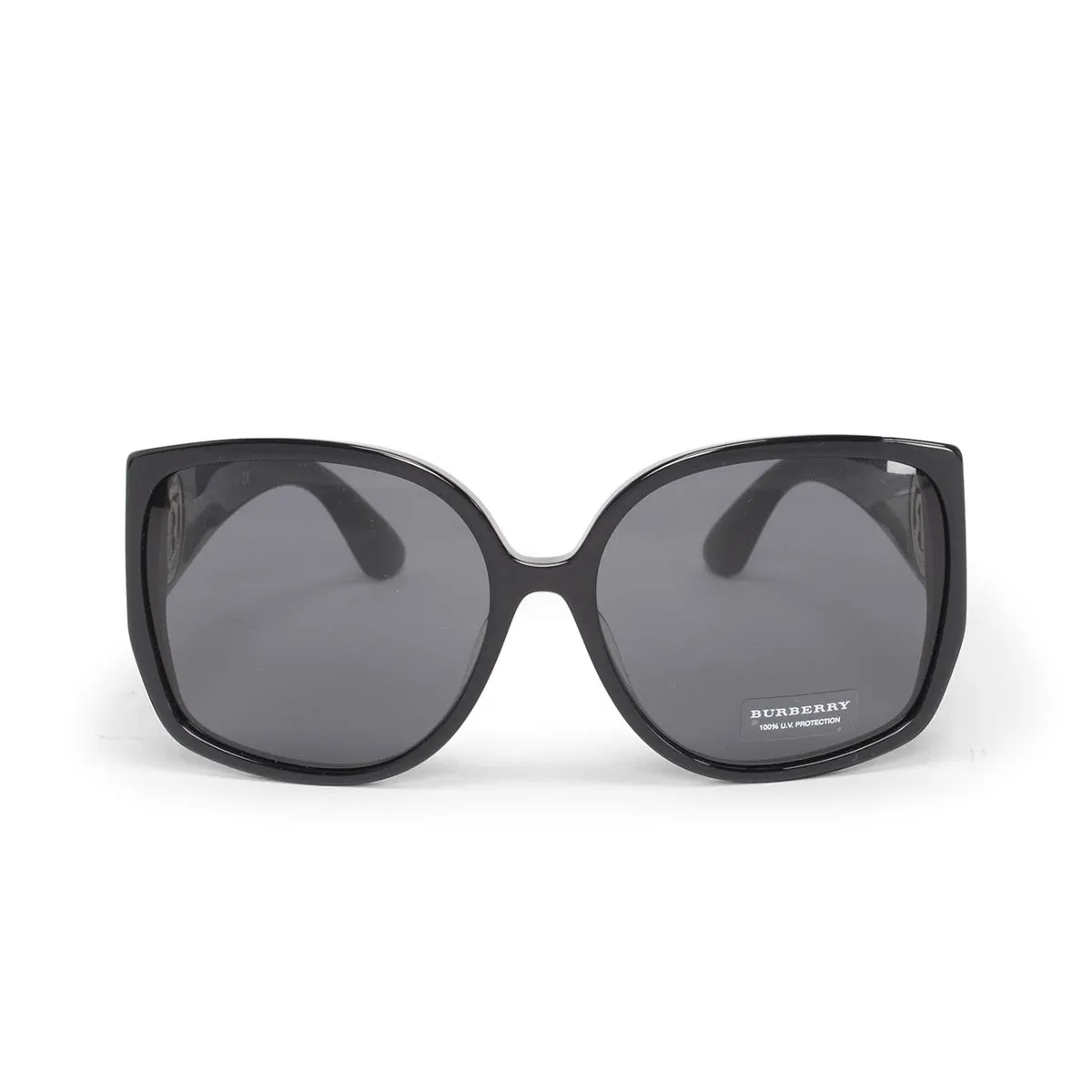 Burberry Black Large Square Sunglasses