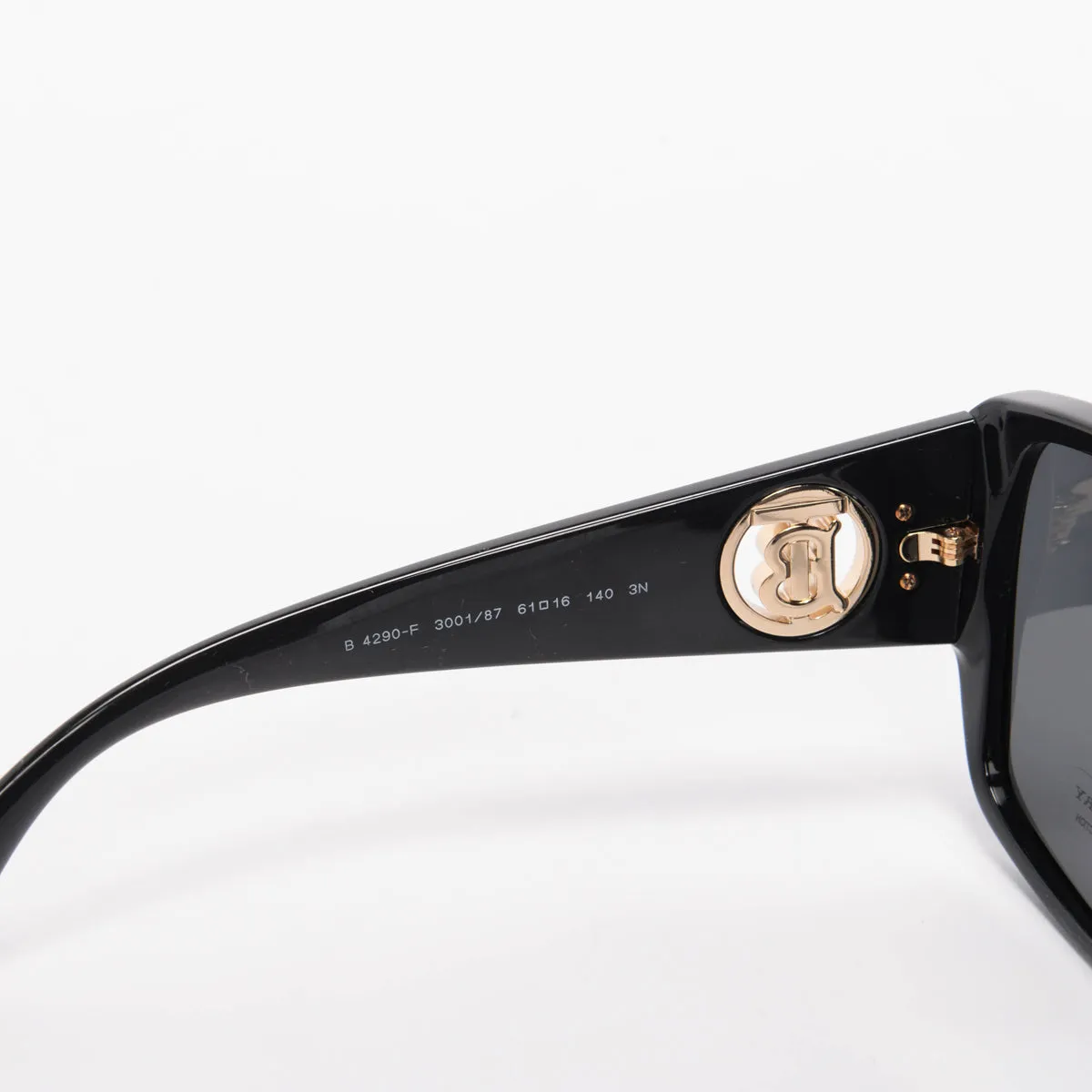 Burberry Black Large Square Sunglasses