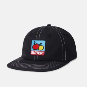 Butter Goods - Grove 6 Panel Cap - Black