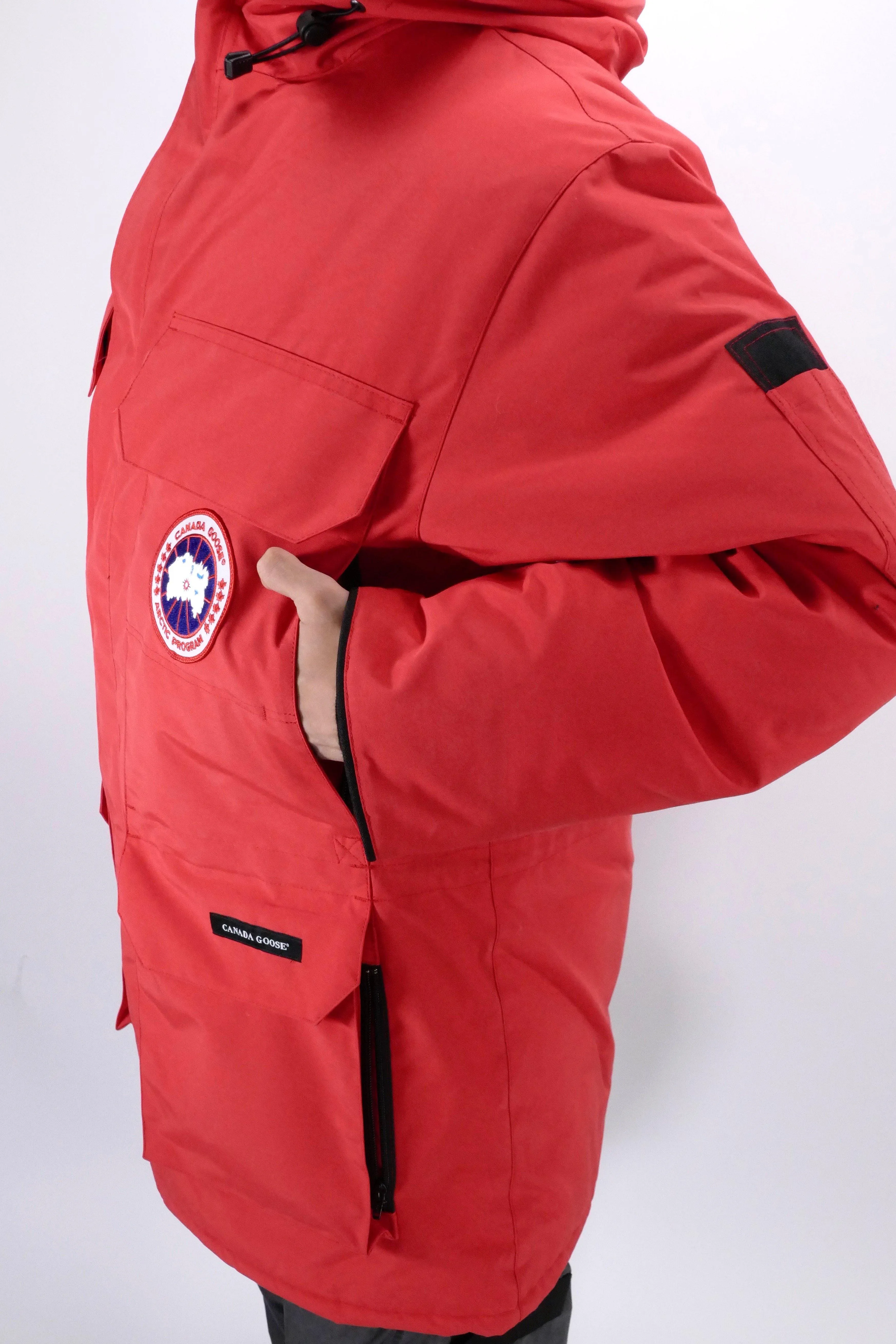 Canada Goose Mens Down *Parka Expedition  - Red