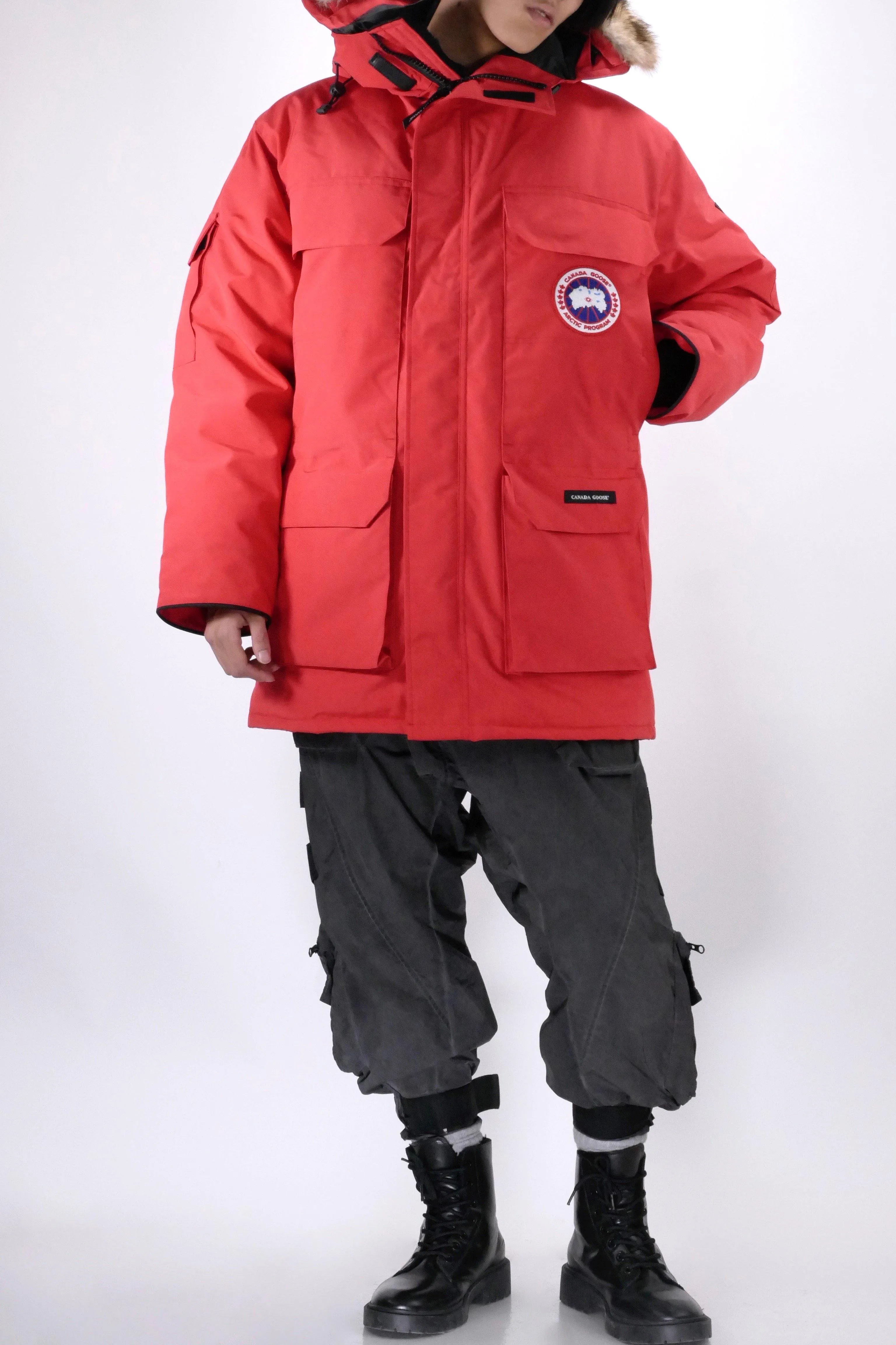 Canada Goose Mens Down *Parka Expedition  - Red