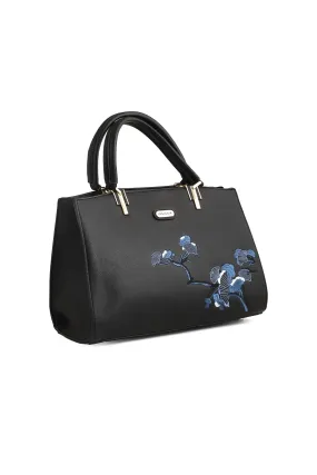 Casual Tote Hand Bags B14991-Black