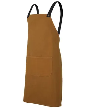 Cross Back Canvas Apron