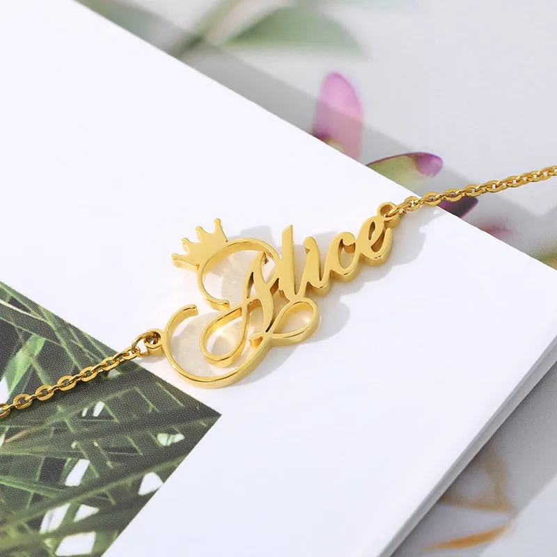 Customized Anklets With Names-Anklet Bracelet- Gifts For Mom