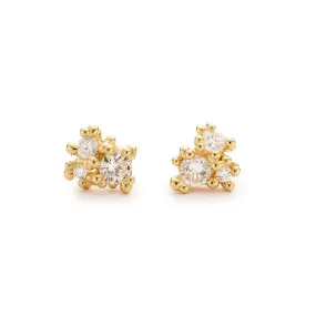 Diamond Cluster Studs