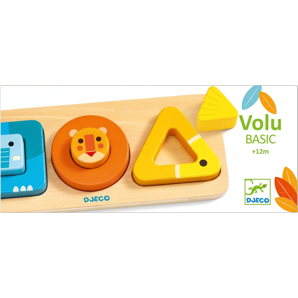 Djeco VoluBasic Wooden Puzzle