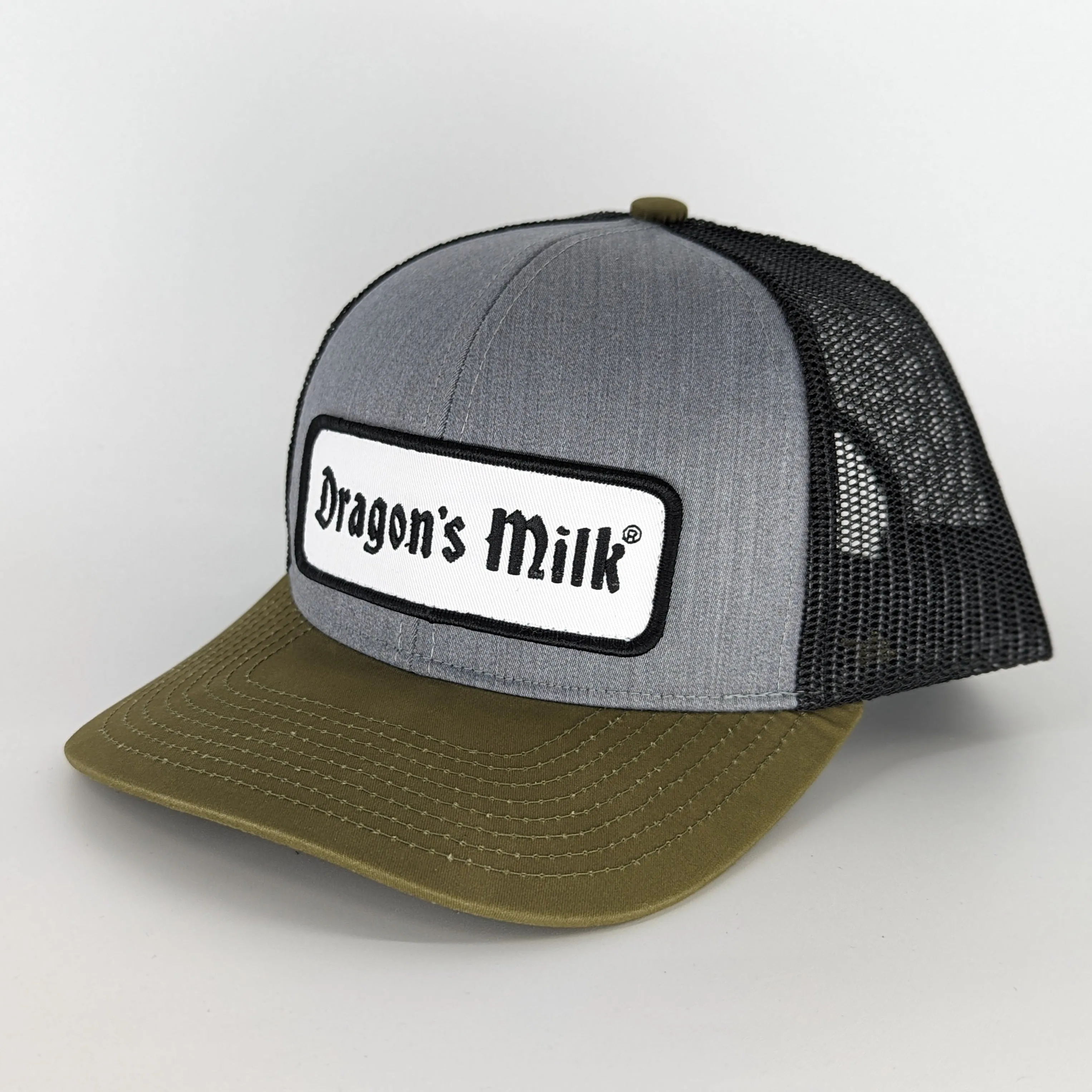 Dragon's Milk Patch Gray/Olive Hat