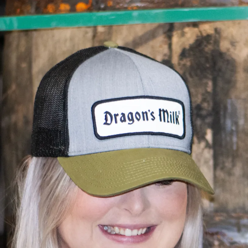 Dragon's Milk Patch Gray/Olive Hat