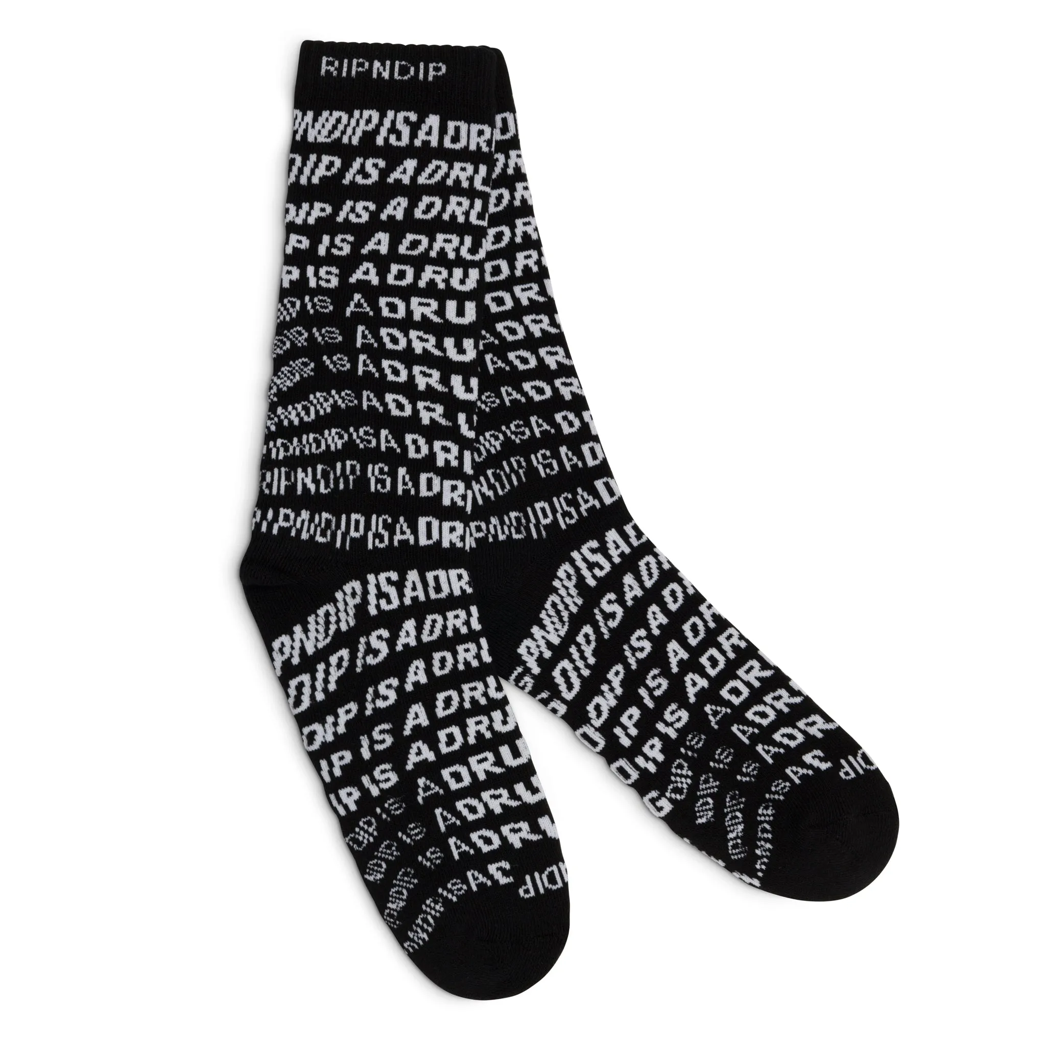 Drug From God Socks (Black)