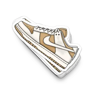 Dunk Low "Nature Beige Sail" Sneaker Sticker