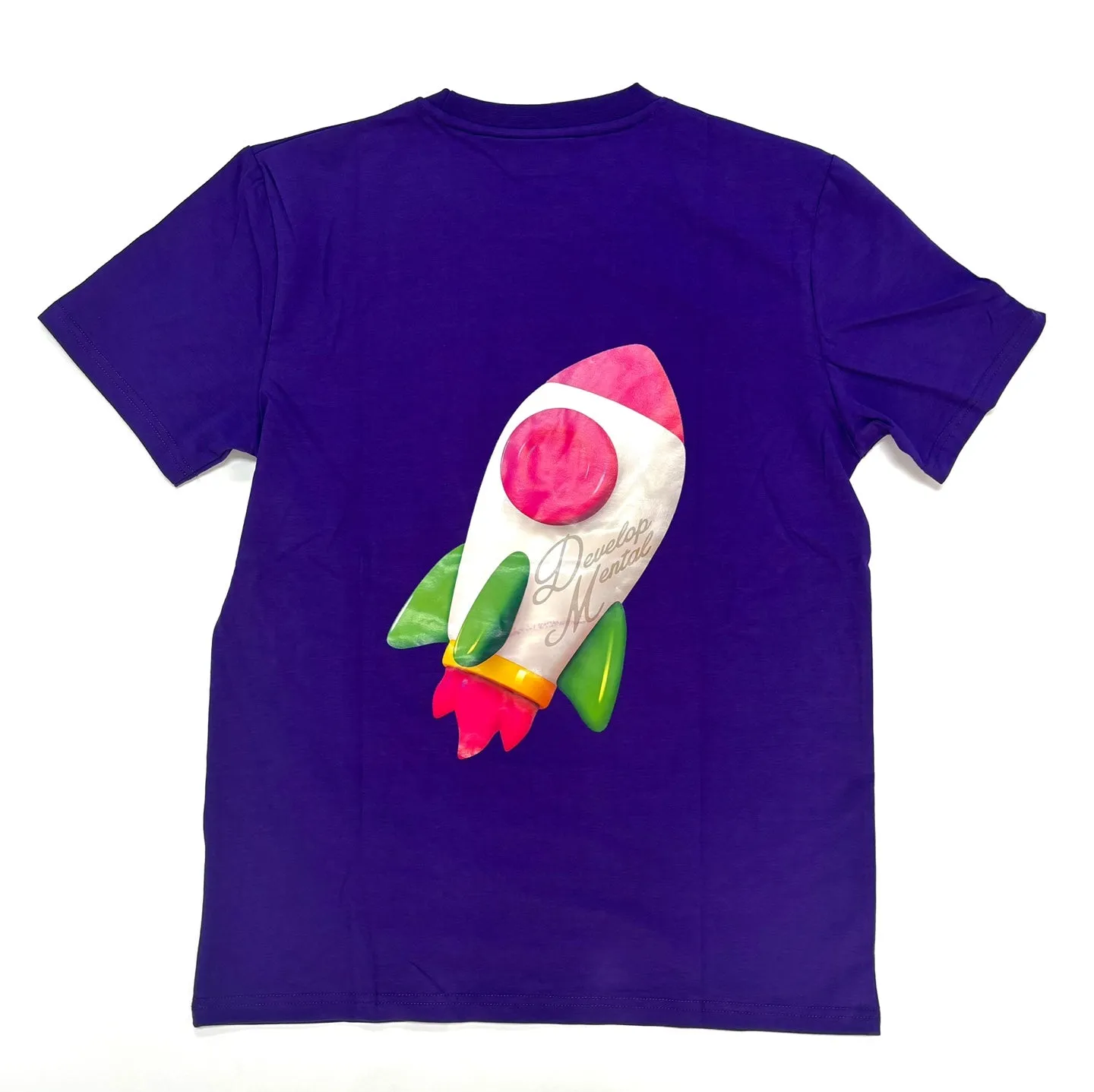 DVMT Spaceship Dreams Graphic T-shirt - Purple