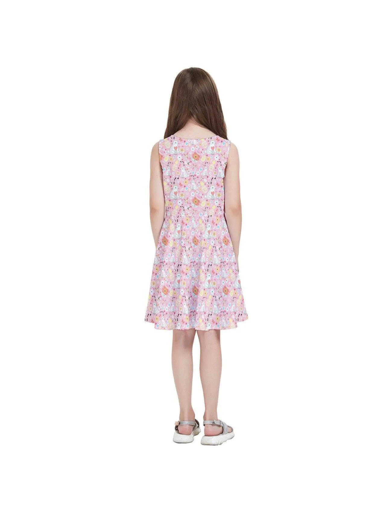 Easter Bunny Kids' Skater Dress