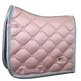 Equestrian Stockholm Dressage Saddle Pad PINK CRYSTAL