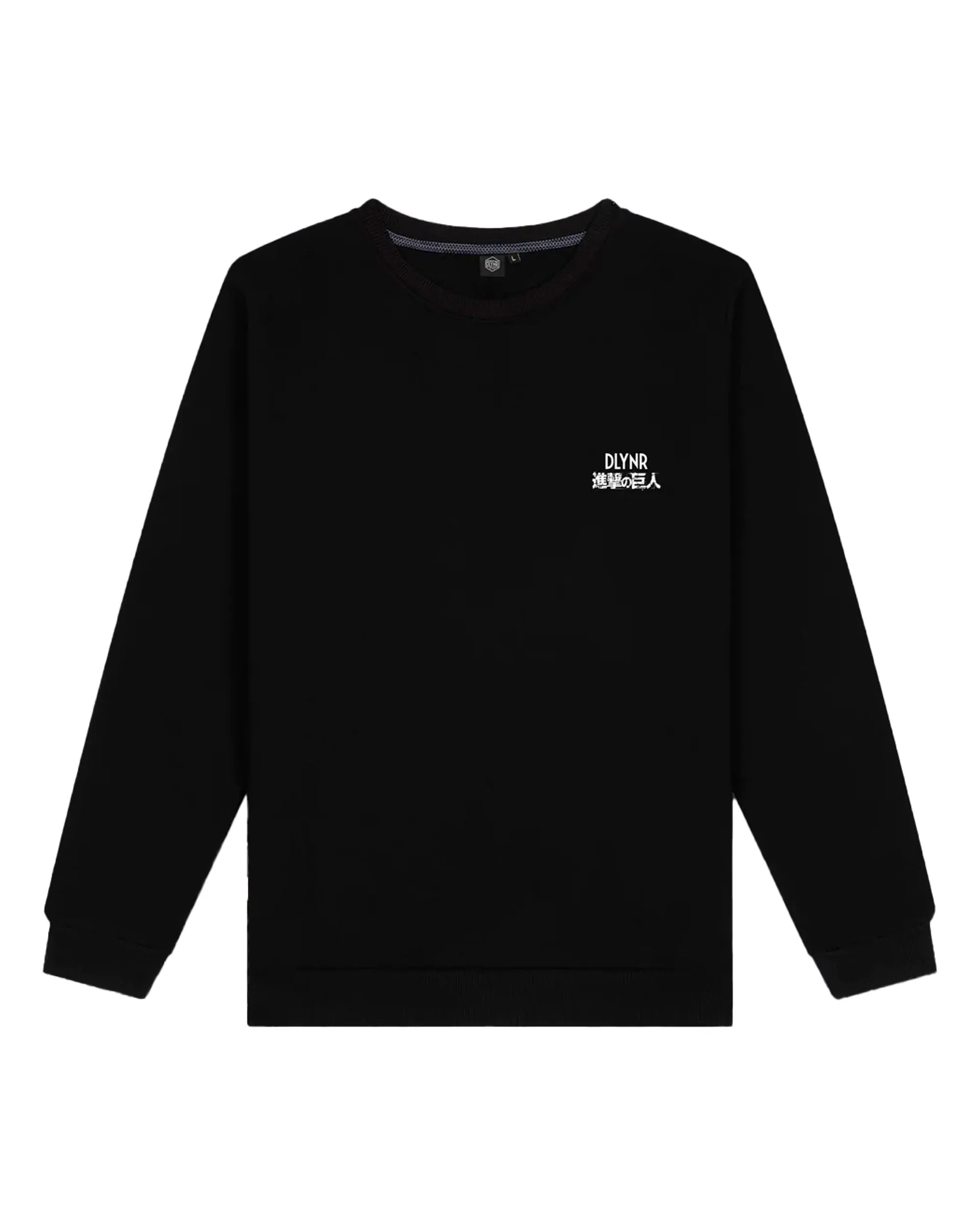 Felpa Uomo Dolly Noire Colossal Titan Crewneck Black