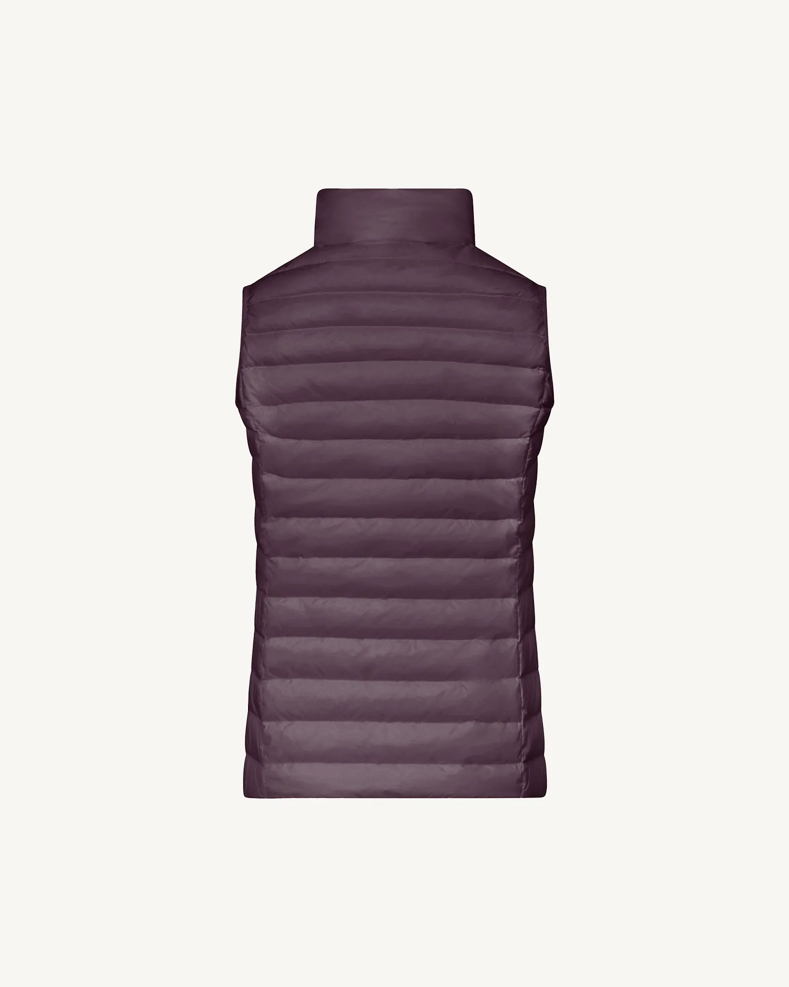 Fig Seda lightweight sleeveless puffer jacket