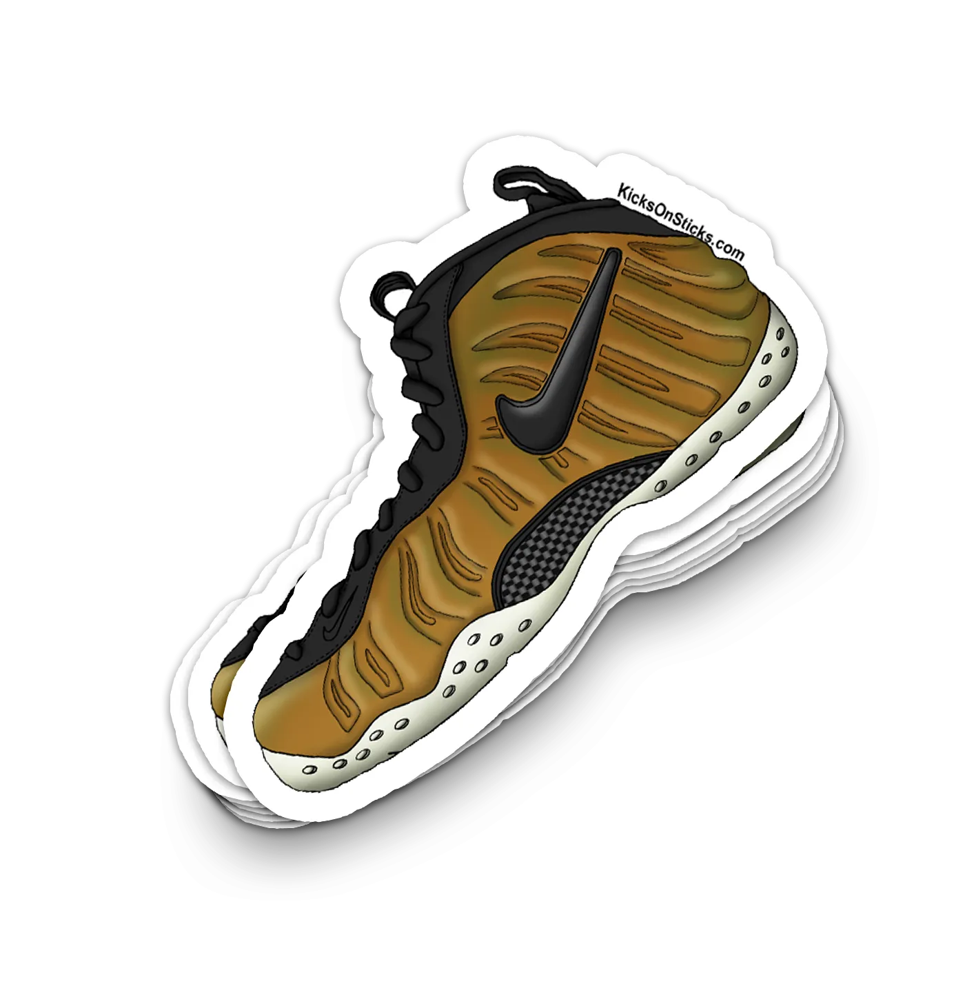 Foamposite Pro "Gym Green" Sneaker Sticker