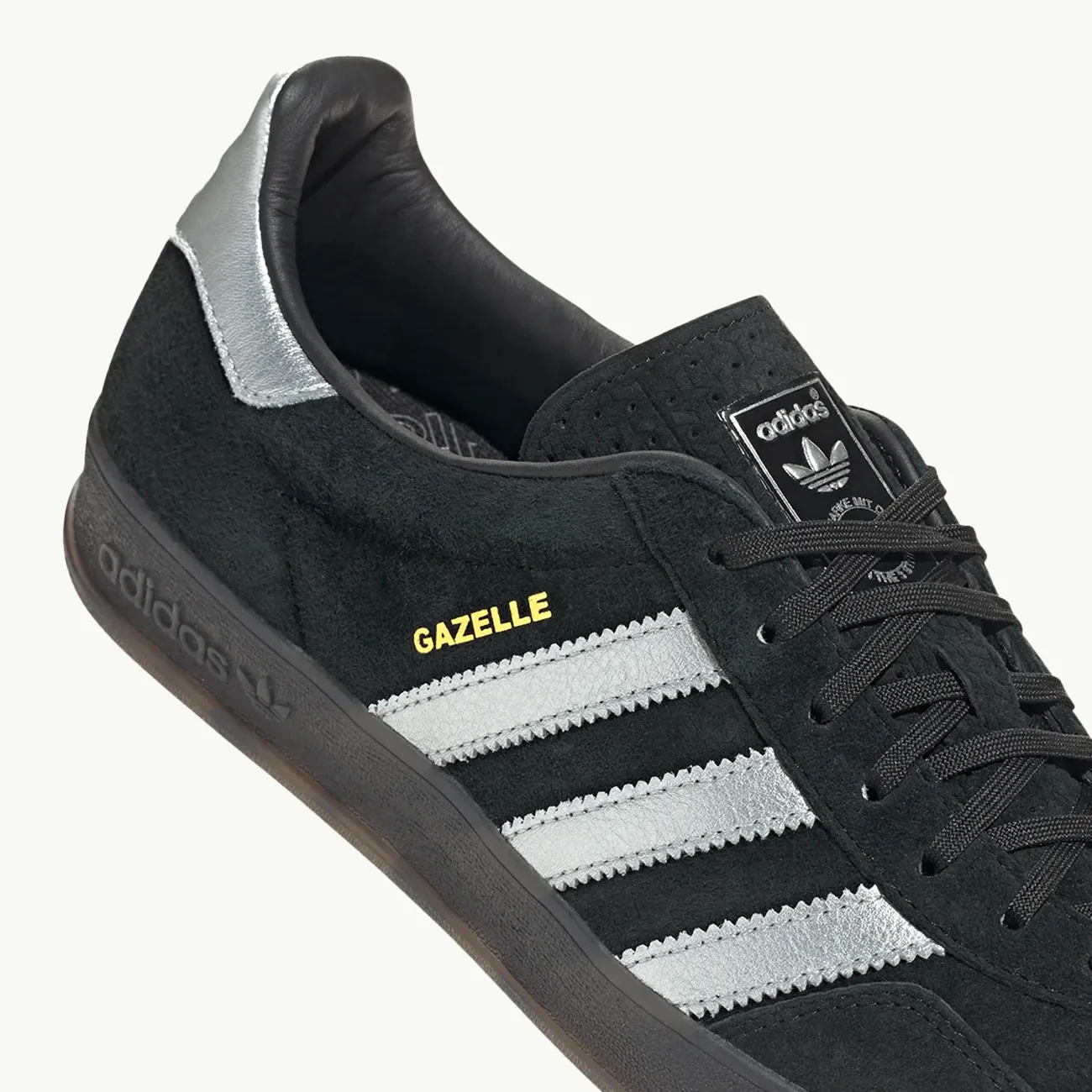 Gazelle Indoor - Core Black/Matte Silver Grey