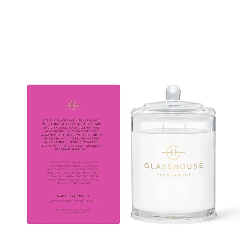 GLASSHOUSE FRAGRANCES | Music City Magic Candle