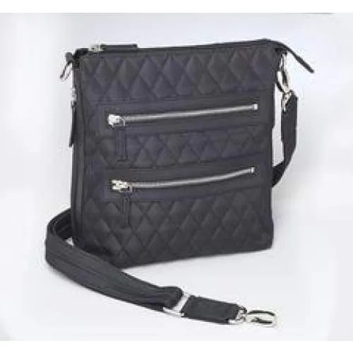 GTM Original Quilted Flat Sac Conceal Carry Cross Body Purse - Limited Supply