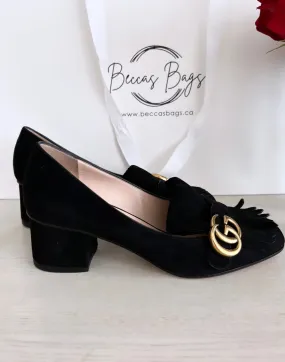 Gucci Marmont Block Heels