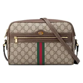 Gucci Messenger Ophidia Brown Gg Supreme Canvas Shoulder Bag