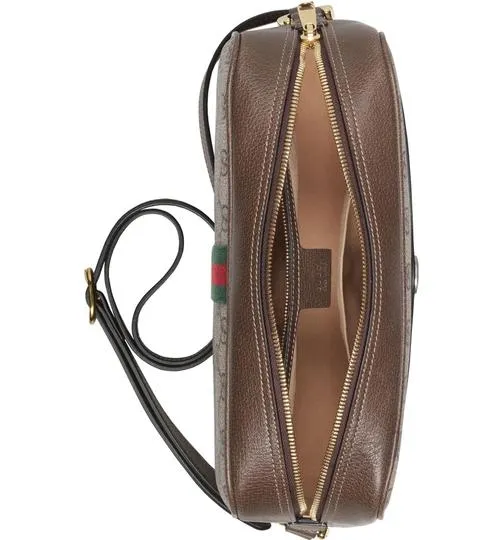 Gucci Messenger Ophidia Brown Gg Supreme Canvas Shoulder Bag